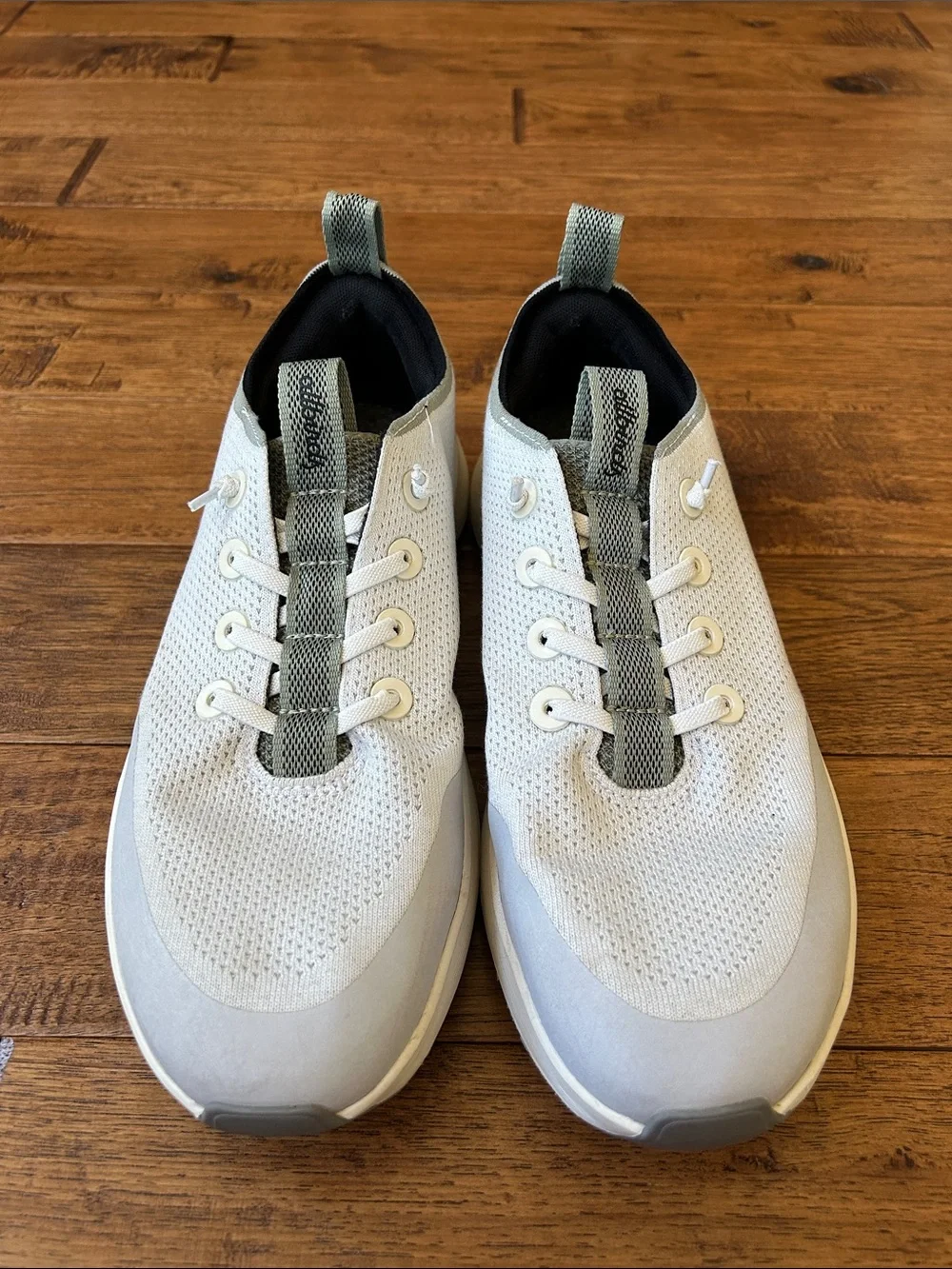 Allbirds Tree Runner Go Utility Sneakers Blizzard / Hazy Pine Mens Size 9